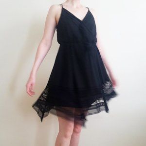 Anthropologie Greylin Lace Faux Wrap Dress